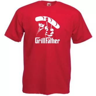Humor GrillFather férfi rövid ujjú póló