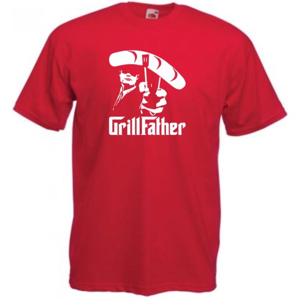 Humor GrillFather férfi rövid ujjú póló