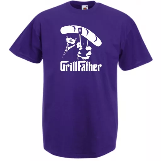 Humor GrillFather férfi rövid ujjú póló