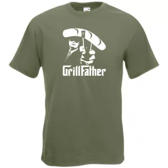Humor GrillFather férfi rövid ujjú póló