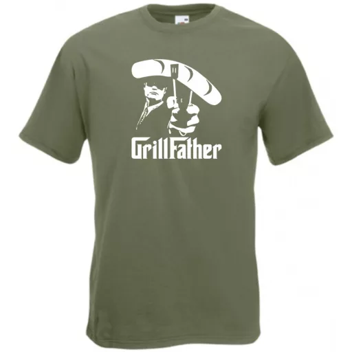 Humor GrillFather férfi rövid ujjú póló