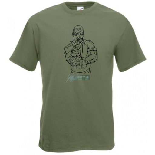 Pankrátor John Cena -B férfi rövid ujjú póló