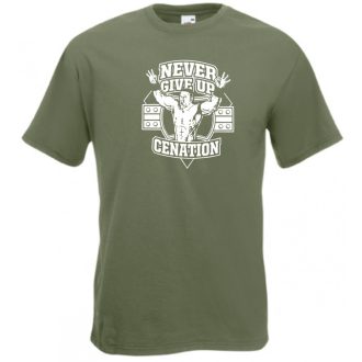 Pankrátor John Cena -E férfi rövid ujjú póló