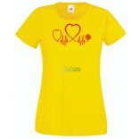 Doctor EKG -B női rövid ujjú póló