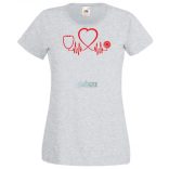 Doctor EKG -B női rövid ujjú póló