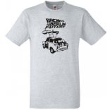 Trabant Humor Tra-lorean - Back ... Future gyerek rövid ujjú póló
