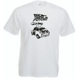 Trabant Humor Tra-lorean - Back ... Future gyerek rövid ujjú póló