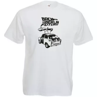   Trabant Humor Tra-lorean - Back ... Future gyerek rövid ujjú póló