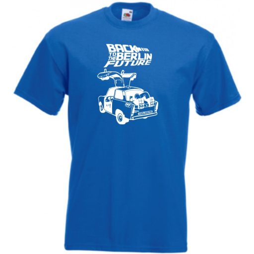 Trabant Humor Tra-lorean - Back ... Future gyerek rövid ujjú póló