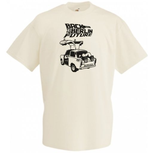 Trabant Humor Tra-lorean - Back ... Future gyerek rövid ujjú póló