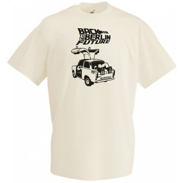 Trabant Humor Tra-lorean - Back ... Future gyerek rövid ujjú póló