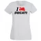 I Love Ducati női rövid ujjú póló