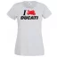 I Love Ducati női rövid ujjú póló