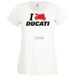 I Love Ducati női rövid ujjú póló