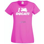 I Love Ducati női rövid ujjú póló