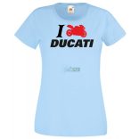 I Love Ducati női rövid ujjú póló