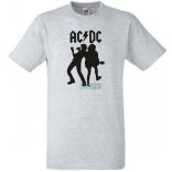 Retro zene fan AC DC -A minima férfi rövid ujjú póló