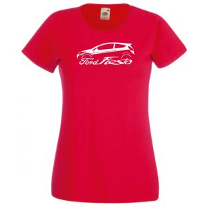 Auto fan Fiesta női rövid ujjú póló