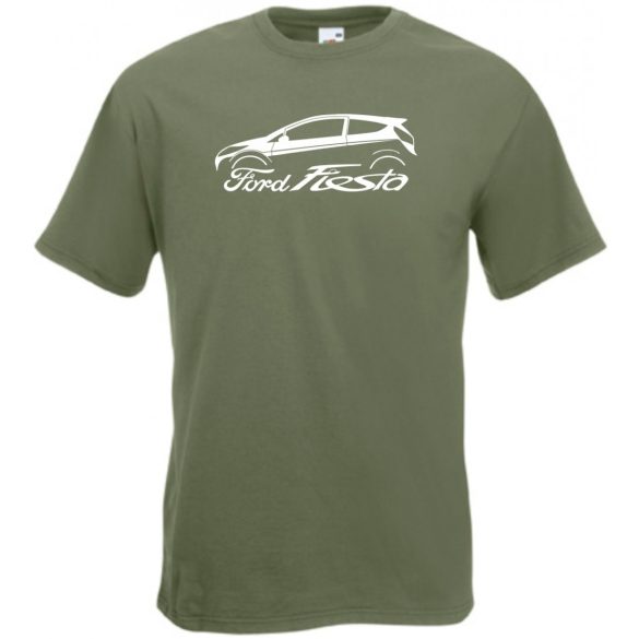 Auto fan Fiesta férfi rövid ujjú póló