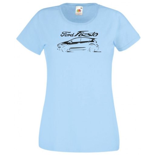 Auto fan Fiesta női rövid ujjú póló