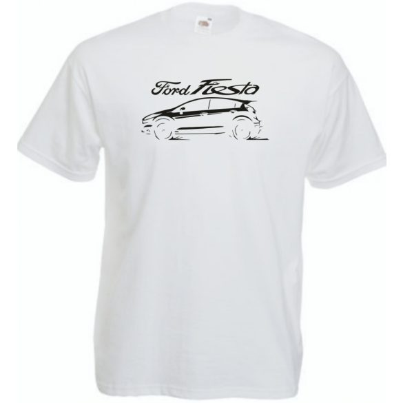 Auto fan Ford Fiesta férfi rövid ujjú póló