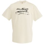 Auto fan Ford Fiesta férfi rövid ujjú póló