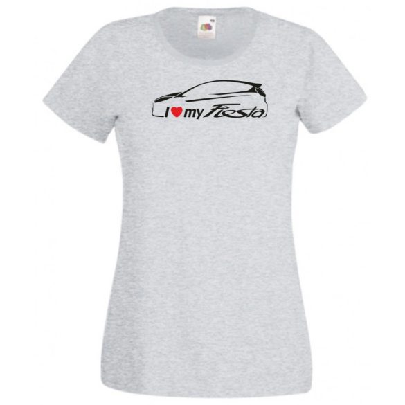 I Love My Fiesta női rövid ujjú póló