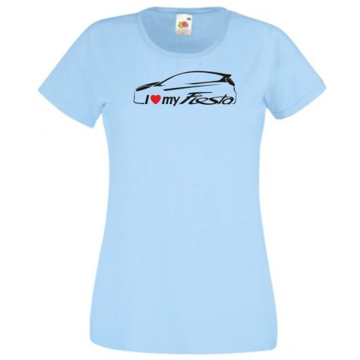 I Love My Fiesta női rövid ujjú póló