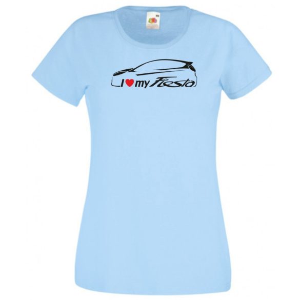 I Love My Fiesta női rövid ujjú póló