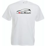 Auto fan I Love My Ford Fiesta férfi rövid ujjú póló