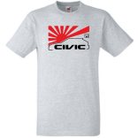 Auto fan Honda Civic férfi rövid ujjú póló