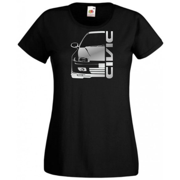 Auto fan Honda Civic női rövid ujjú póló