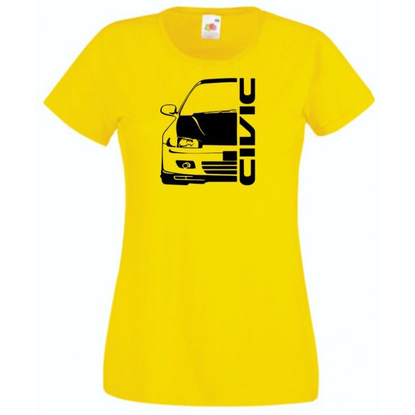 Auto fan Honda Civic női rövid ujjú póló