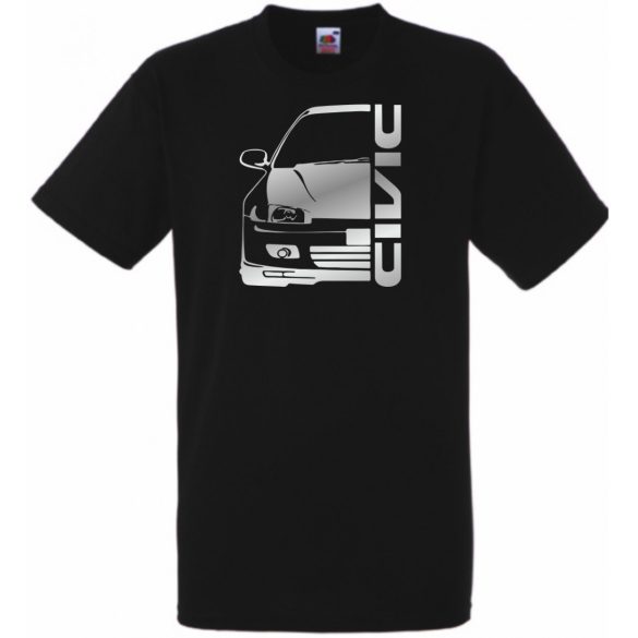 Auto fan Honda Civic férfi rövid ujjú póló