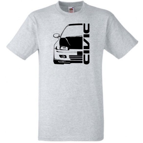 Auto fan Honda Civic férfi rövid ujjú póló