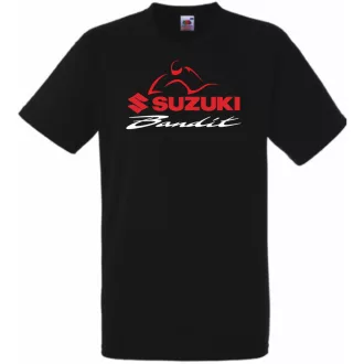 Motor fan Suzuki Bandit férfi rövid ujjú póló