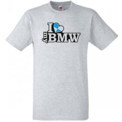 I Love My BMW férfi rövid ujjú póló
