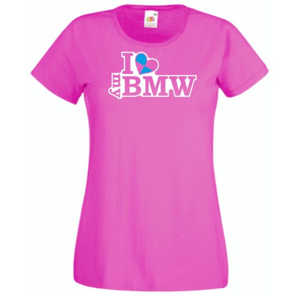 I Love My Bömös női rövid ujjú póló