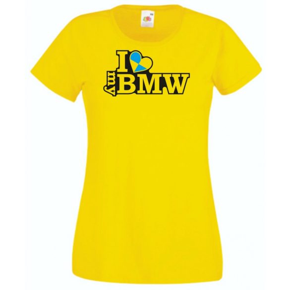 I Love My Bömös női rövid ujjú póló