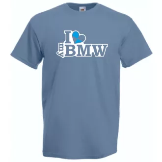 I Love My BMW férfi rövid ujjú póló