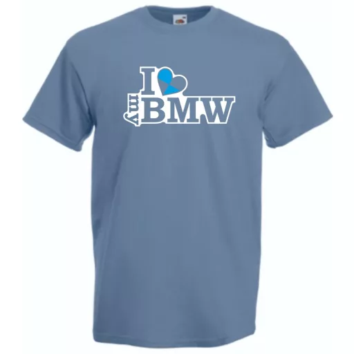 I Love My BMW férfi rövid ujjú póló