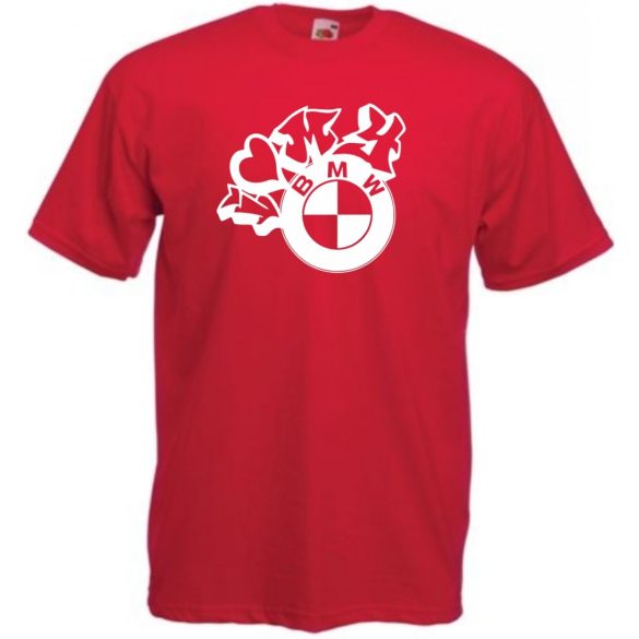 I Love My Bömös férfi rövid ujjú póló