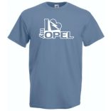 I Love My Opel férfi rövid ujjú póló