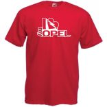I Love My Opel férfi rövid ujjú póló