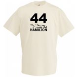 Autóverseny formula fan 44-es Hamilton férfi rövid ujjú póló