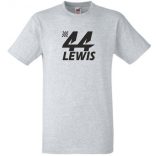 Autóverseny fan 44-es Hamilton férfi rövid ujjú póló