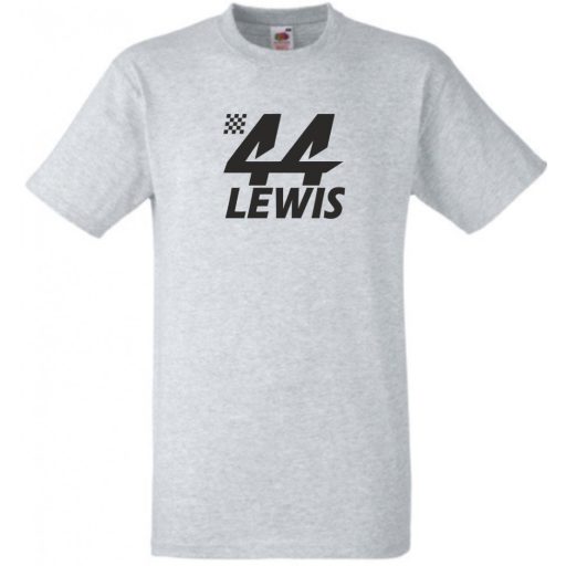 Autóverseny fan 44-es Hamilton férfi rövid ujjú póló