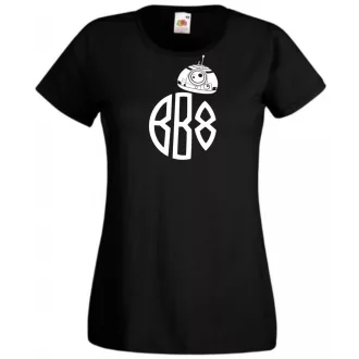 Funny Droid BB8 női rövid ujjú póló