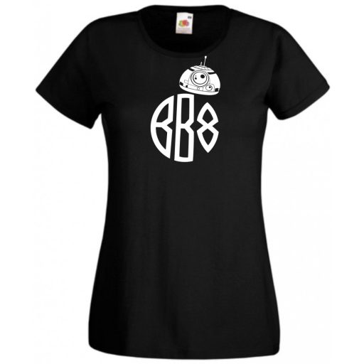 Funny Droid BB8 női rövid ujjú póló
