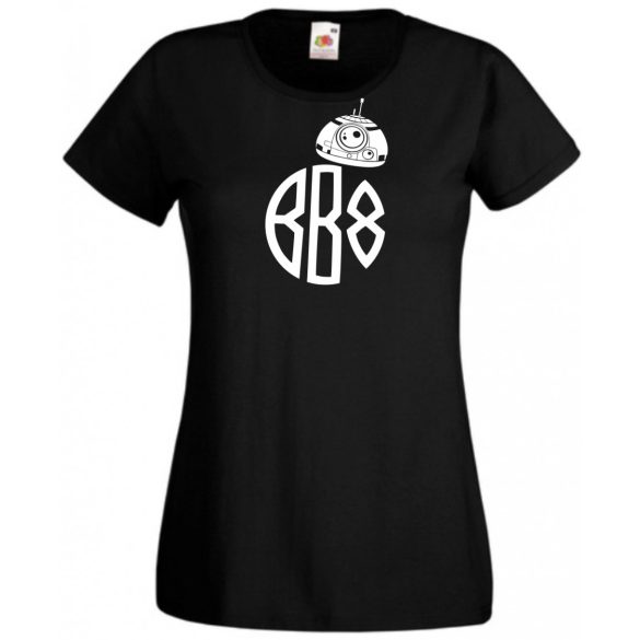 Funny Droid BB8 női rövid ujjú póló